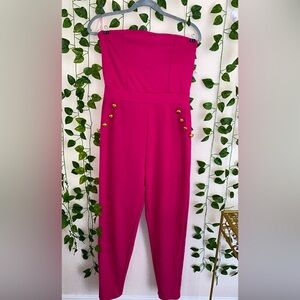 Elegant Pink Jumpsuit